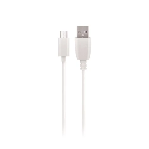 Maxlife micro USB töltőkábel adatkábel 1 m 3A fehér