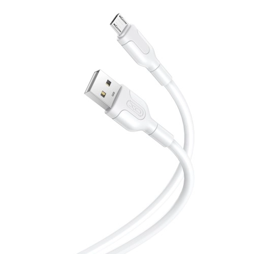 XO NB212 USB - micro USB kábel 1,0 m 2,1A fehér