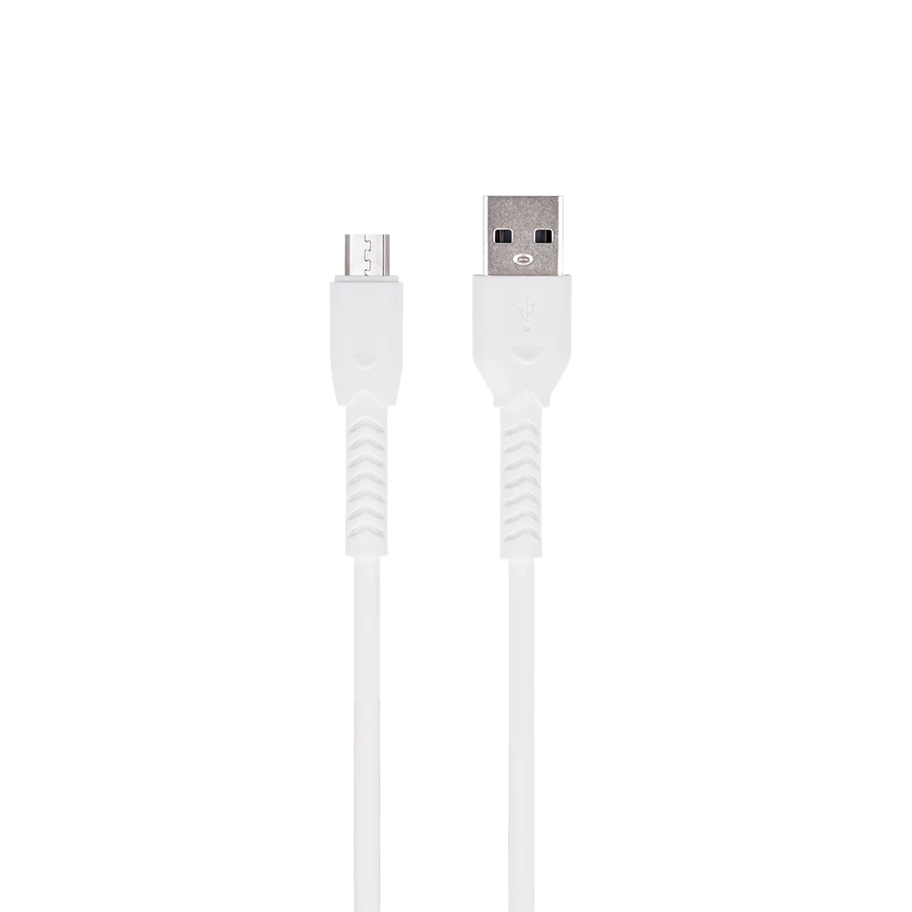 Maxlife  micro USB töltőkábel adatkábel 1 m 3A fehér