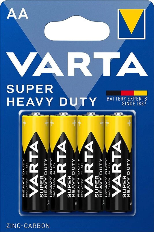 VARTA Super Heavy Duty  ceruza elem AA LR6 4 db 