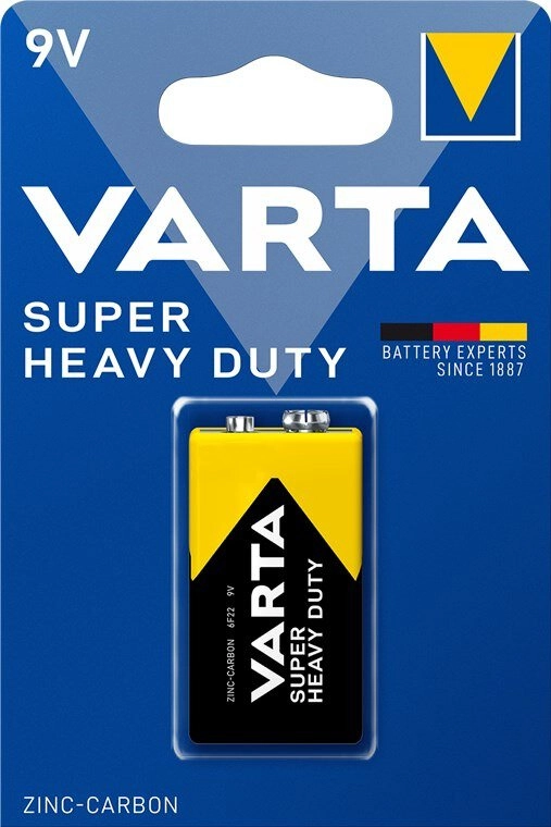 Varta Heavy Duty cink-szén elem 6LR61 9V 1 db 