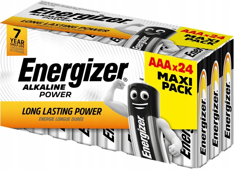 Energizer Power alkáli tartós mikro elem AAA LR03 24 db