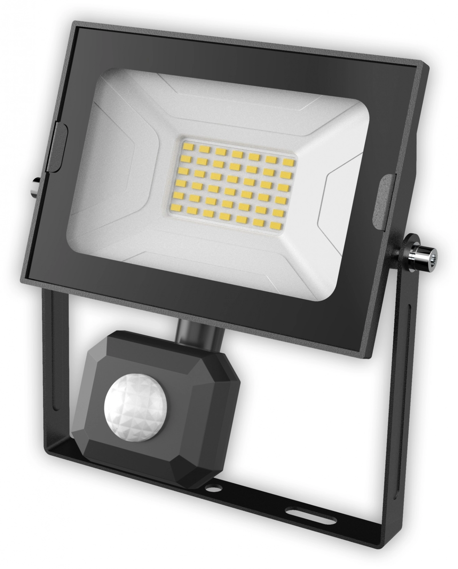 Avide LED reflektor slim SMD 30W mozgásérzékelő gyorscsatlakozó természetes fehér