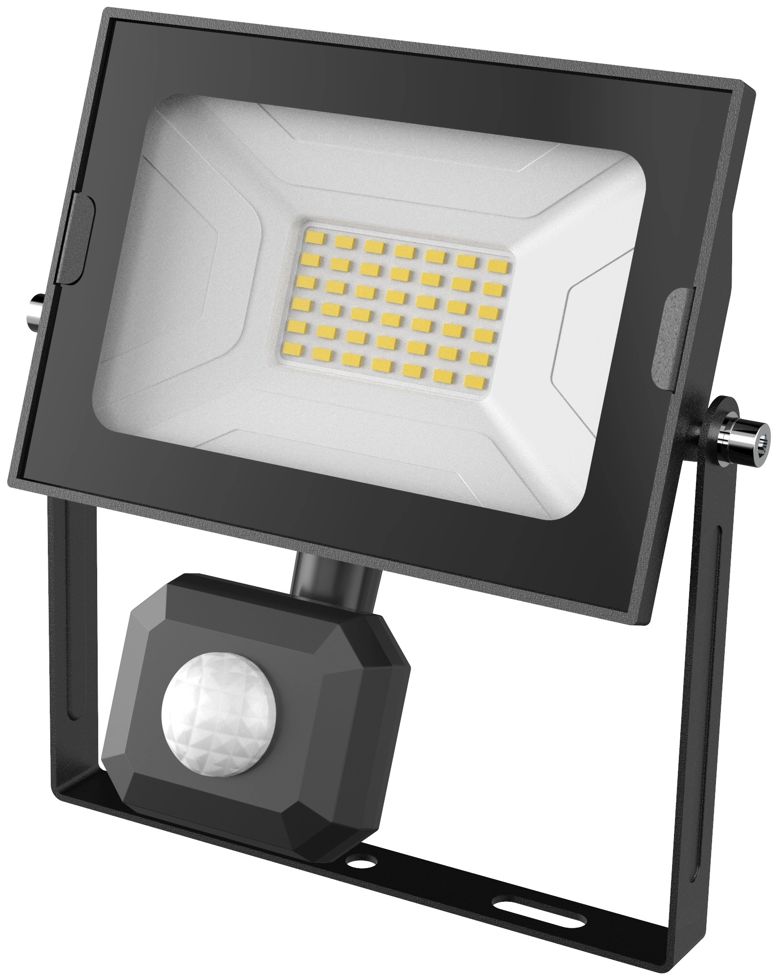 Avide LED reflektor slim SMD 30W mozgásérzékelős természetes fehér