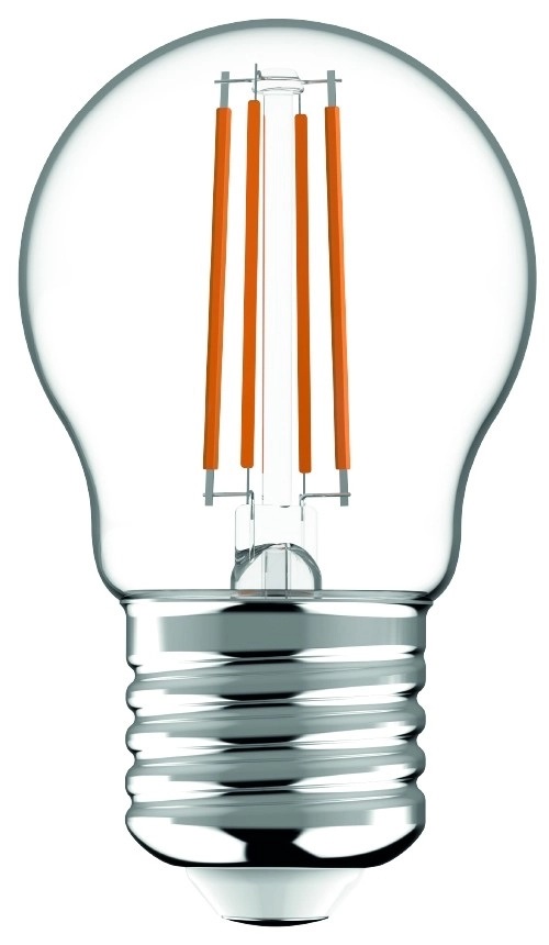 Avide Led filament led izzó lámpa kisgömb 4.5W E27 meleg fehér 470 lm