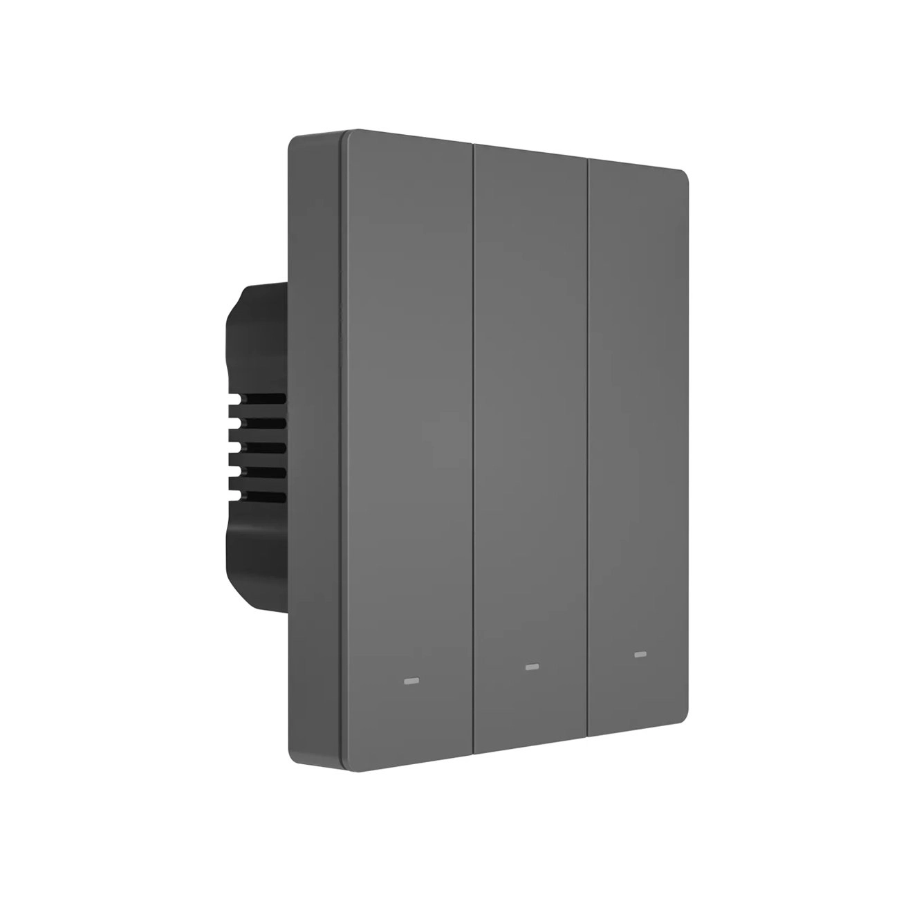 Sonoff  M5-3C-80 okos 3 csatornás Wi-Fi fali kapcsoló fekete 