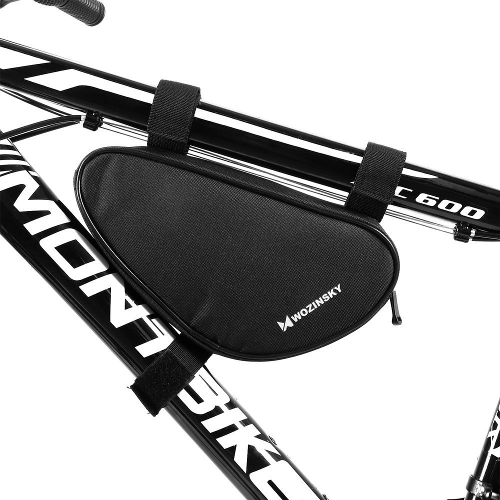 Wozinsky kerékpártáska 1,5 literes kerékpárvázhoz biciklis táska fekete WBB11BK