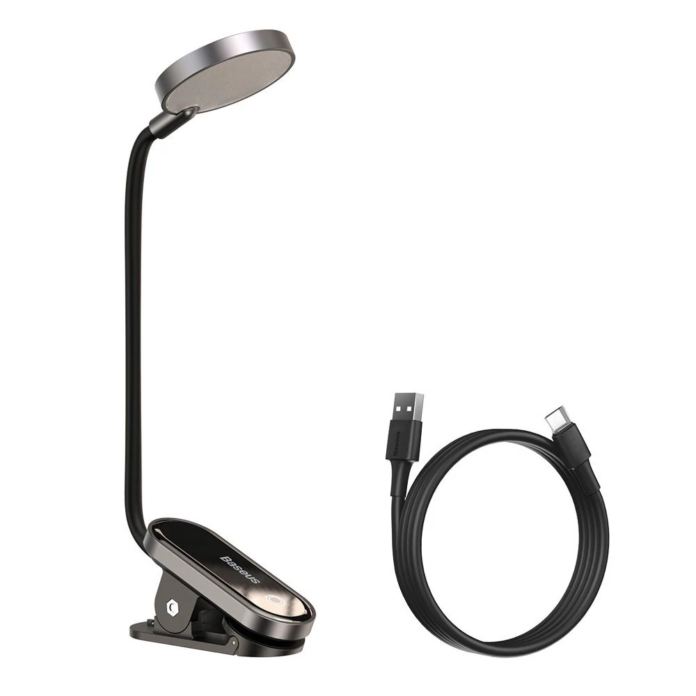 Baseus mini LED csiptetős olvasólámpa asztali lámpa