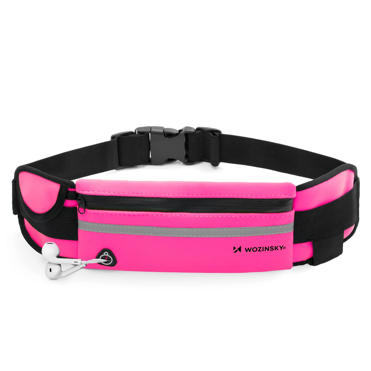 Wozinsky övtáska pink futóöv rózsaszín 