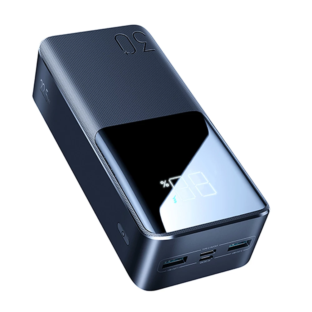 Joyroom gyorstöltő powerbank 30000mAh 22,5W fekete 