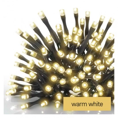 Standard LED sorolható karácsonyi füzér – jégcsapok, 2,5 m, kültéri, meleg fehér