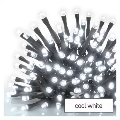 Standard LED sorolható karácsonyi füzér – fényfüggöny, 1x2 m, kültéri, hideg fehér